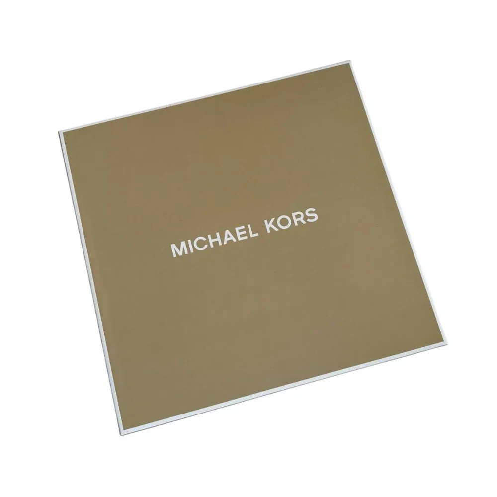 Michael Kors Notebook/Planner and Pencil Case Box Set Monogram Gold-tone Logo